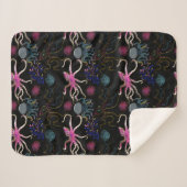 Aquaticaan | ocean underwater life 28 sherpa deken (Voorkant (horizontaal))