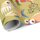 Aquaticaan | ocean underwater life 31 cadeaupapier (Rol Hoek)