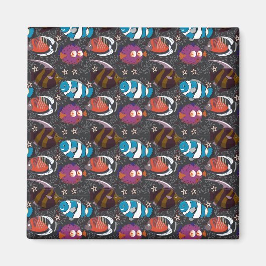 Aquaticaan | ocean underwater life 43 magneet (Voorkant)