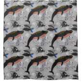 Aquaticaan Onderwaterlife 23 Douchegordijn (Voorkant)