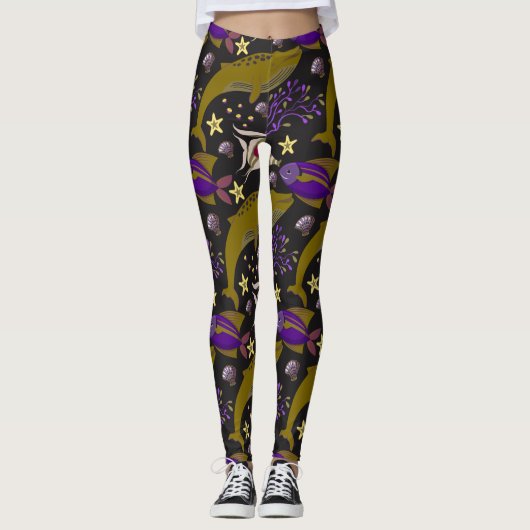 Aquaticaan Onderwaterlife 25 Leggings (Voorkant)
