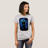 Aquaticat - Surreal Cat in de Fantasy Ocean T-Shir T-shirt (Voorkant volledig)