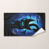 Aquaticat - Surreal Cat in Deep Ocean Fantasy Bad Handdoek (Handdoek)