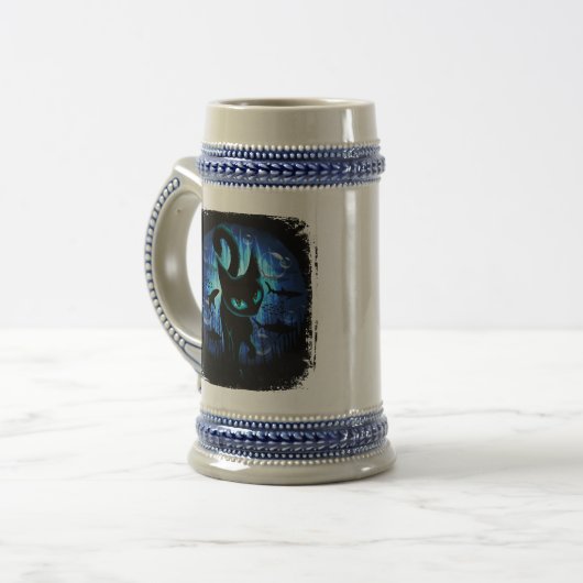 Aquaticat - Surreal Cat in Deep Ocean Fantasy Bierpul (Voorkant links)