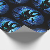 Aquaticat - Surreal Cat in Deep Ocean Fantasy Cadeaupapier (Hoek)