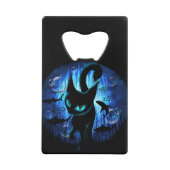 Aquaticat - Surreal Cat in Deep Ocean Fantasy Creditkaart Flessenopener (Voorkant)