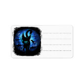 Aquaticat - Surreal Cat in Deep Ocean Fantasy Etiket (Voorkant)