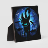 Aquaticat - Surreal Cat in Deep Ocean Fantasy Fotoplaat (Voorkant)