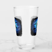 Aquaticat - Surreal Cat in Deep Ocean Fantasy Glas (Rechts)