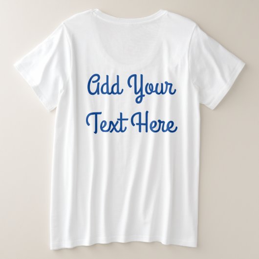 Aquaticat - Surreal Cat in Deep Ocean Fantasy Grote Maat T-shirt (Design achterkant)