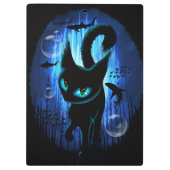 Aquaticat - Surreal Cat in Deep Ocean Fantasy Klembord (Achterkant)