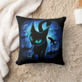 Aquaticat - Surreal Cat in Deep Ocean Fantasy Kussen (Deken)
