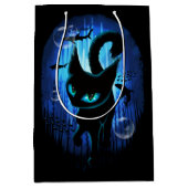 Aquaticat - Surreal Cat in Deep Ocean Fantasy Medium Cadeauzakje (Voorkant)