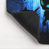 Aquaticat - Surreal Cat in Deep Ocean Fantasy Muismat (Hoek)