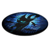 Aquaticat - Surreal Cat in Deep Ocean Fantasy Snijplank (Hoek)