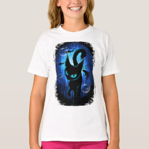 Aquaticat - Surreal Cat in Deep Ocean Fantasy T-shirt