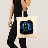 Aquaticat - Surreal Cat in Deep Ocean Fantasy Tote Bag (Voorkant (product))