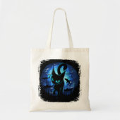 Aquaticat - Surreal Cat in Deep Ocean Fantasy Tote Bag (Voorkant)