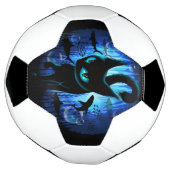 Aquaticat - Surreal Cat in Deep Ocean Fantasy Voetbal (Gedraaid)