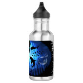 Aquaticat - Surreal Cat in Deep Ocean Fantasy Waterfles (Rechts)