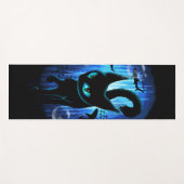 Aquaticat - Surreal Cat in Deep Ocean Fantasy Yogamat (Voorkant (horizontaal))