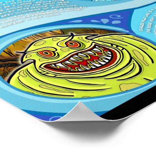 Aquatics Poster Eerie Lake Erie Officiële Merch (Hoek)