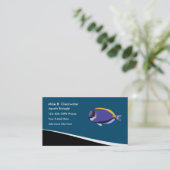 Aquatisch bioloog visitekaartje (Staand voorkant)