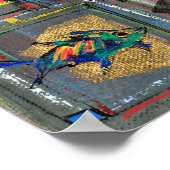 Aquatisch kruisverkeer poster (Hoek)