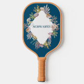Aquatisch kustleven art. pickleball paddle (Achterkant)