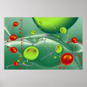 Aquatisch landschap. poster (Voorkant)