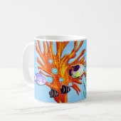 Aquatisch leven koffiemok (Voorkant links)