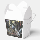 Aquatisch, maar gekust met woestijnwind, Jeruzalem Bedankdoosjes (Geopend)