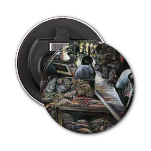 Aquatisch, maar gekust met woestijnwind, Jeruzalem Button Flesopener