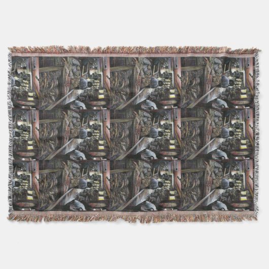 Aquatisch, maar gekust met woestijnwind, Jeruzalem Deken (Voorkant)