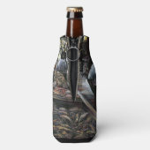 Aquatisch, maar gekust met woestijnwind, Jeruzalem Flesjeskoeler (Fles Achterkant)