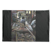 Aquatisch, maar gekust met woestijnwind, Jeruzalem Kussensloop (Achterkant)