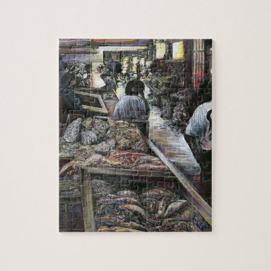 Aquatisch, maar gekust met woestijnwind, Jeruzalem Legpuzzel (Verticaal)