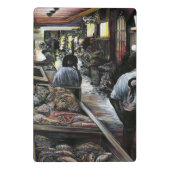 Aquatisch, maar gekust met woestijnwind, Jeruzalem Mini Klembord (Achterkant)