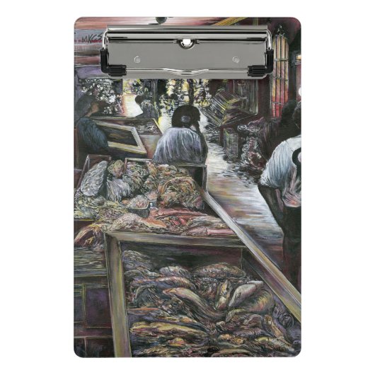 Aquatisch, maar gekust met woestijnwind, Jeruzalem Mini Klembord (Voorkant)