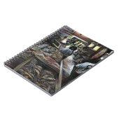 Aquatisch, maar gekust met woestijnwind, Jeruzalem Notitieboek (Linkerzijde)