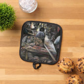 Aquatisch, maar gekust met woestijnwind, Jeruzalem Pannenlap (Top down)