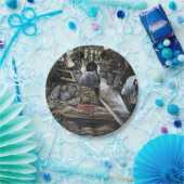 Aquatisch, maar gekust met woestijnwind, Jeruzalem Papieren Bordje (Feest)