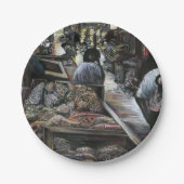 Aquatisch, maar gekust met woestijnwind, Jeruzalem Papieren Bordje (Voorkant)