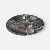 Aquatisch, maar gekust met woestijnwind, Jeruzalem Papieren Bordje (Gekanteld)