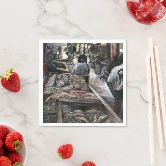 Aquatisch, maar gekust met woestijnwind, Jeruzalem Servet (Insitu)