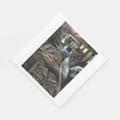 Aquatisch, maar gekust met woestijnwind, Jeruzalem Servetten (Hoek)