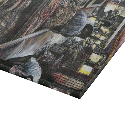 Aquatisch, maar gekust met woestijnwind, Jeruzalem Snijplank (Hoek)