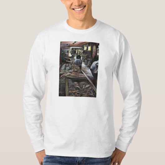 Aquatisch, maar gekust met woestijnwind, Jeruzalem T-shirt (Voorkant)