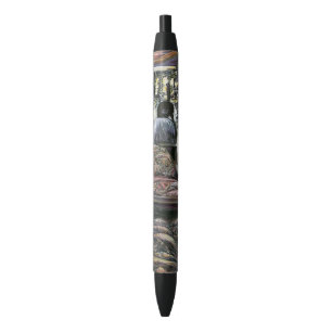 Aquatisch, maar gekust met woestijnwind, Jeruzalem Zwarte Inkt Pen