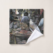 Aquatisch, maar toch gezoend met de woestijnwind bad handdoek (Wasdoekje)